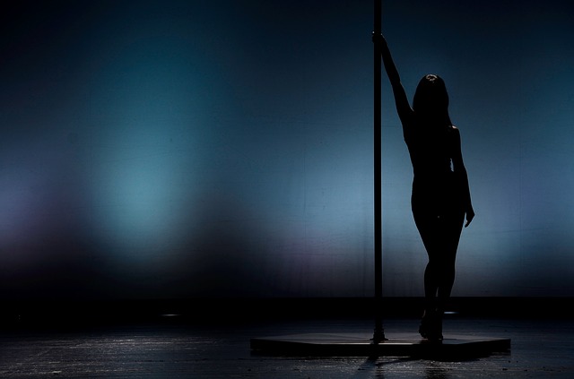 pole dance silueta